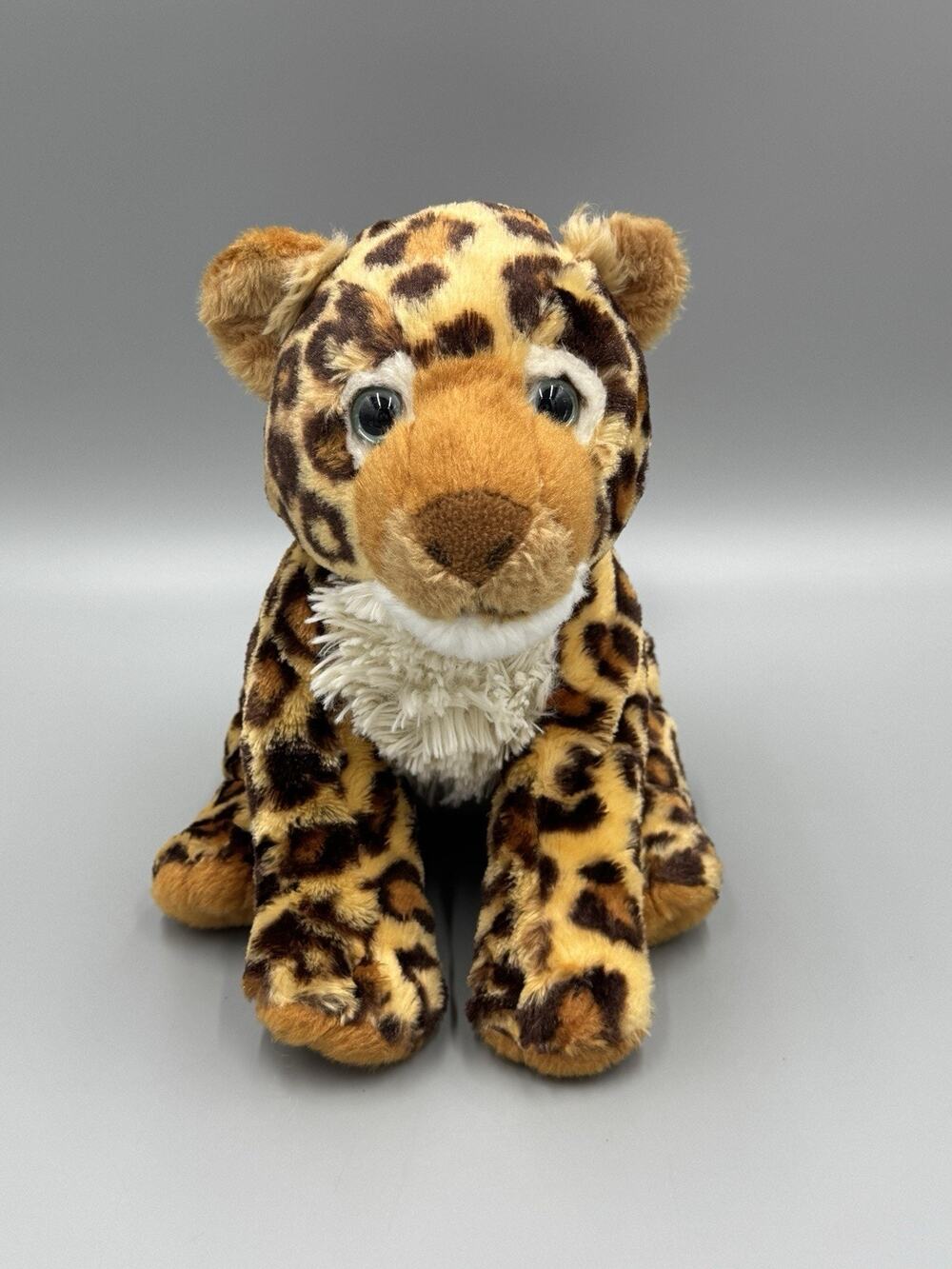 Wild Republic Leopard Cheetah Plush 10” Stuffed Animal Wild Jungle Cat